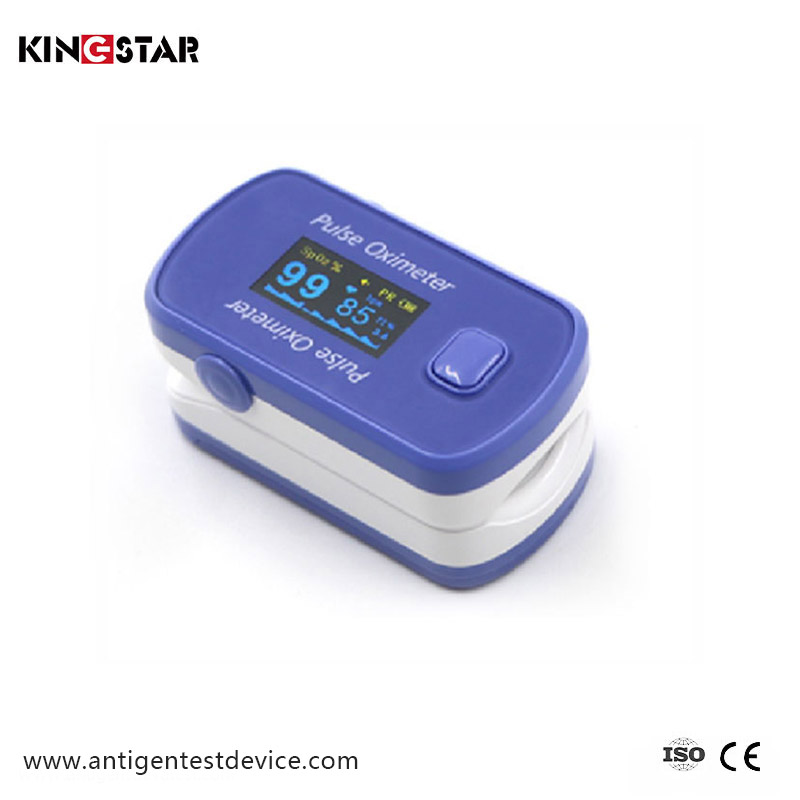 Bluetooth fingerspids pulsoximeter digitalt