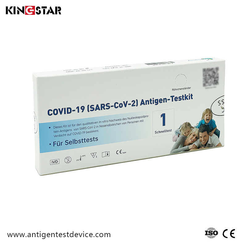 Enkel betjening Covid-19 Selvtest Hurtig Antigen Test